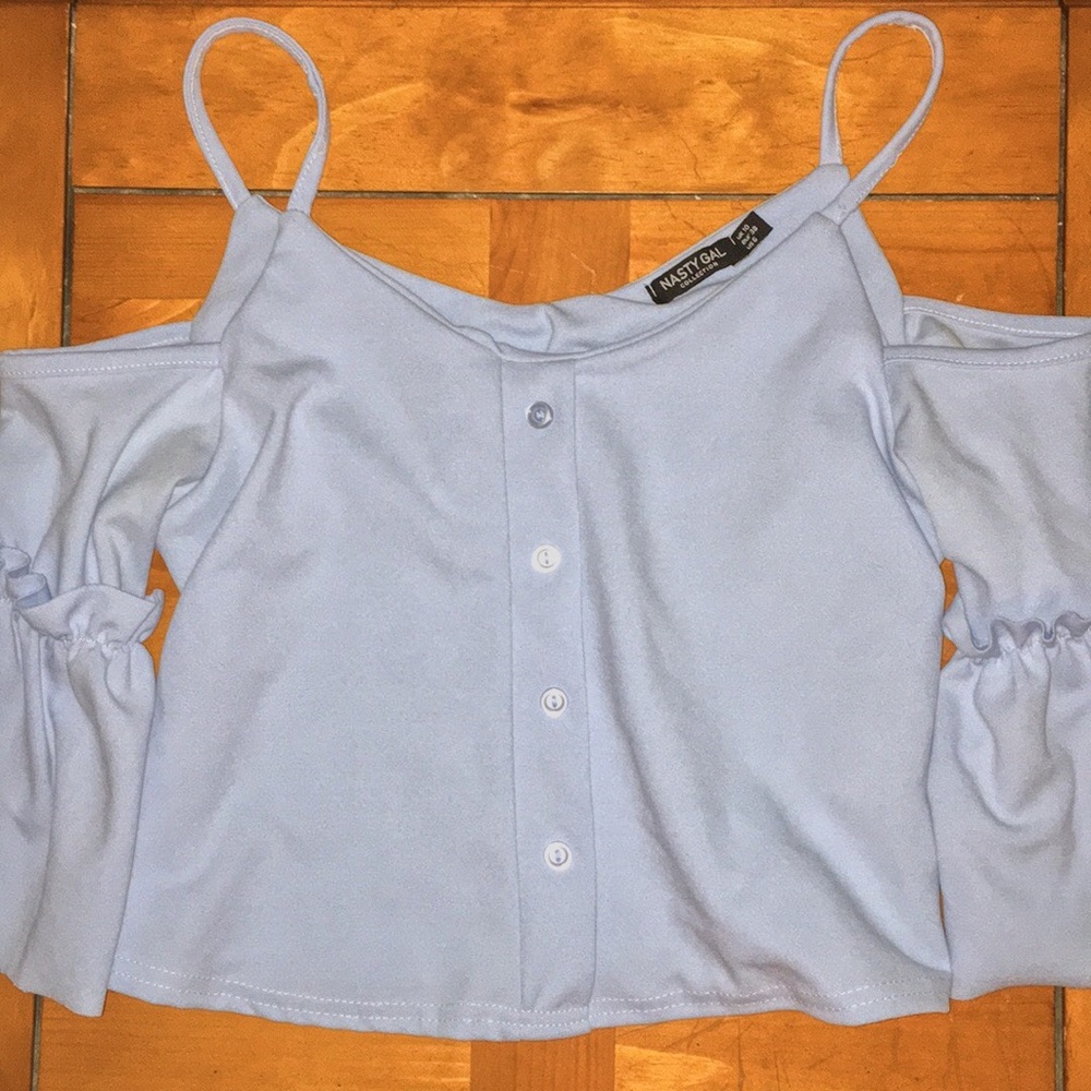 Blue cute shirt!